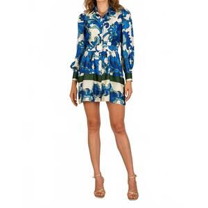 lavender brown shift dress LAVENDER BROWN MARLEE SHIRT DRESS – CARABELLA / Oakmont main image 1